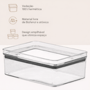 Porta Frios Hermético em Acrílico