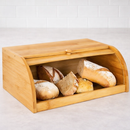 Porta Pão de Bambu Elegante