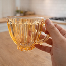 Jogo de Xícaras Âmbar Luxuoso