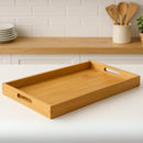Bandeja de Bambu Elegante