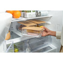 Porta Frios Clear com Tampa de Bambu