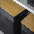 Cesto Roupa Suja 49L | Tampa Bambu