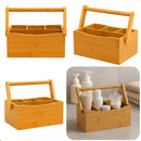 Porta Talheres Bambu com Alça