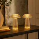 Kit 2 Luminárias Cogumelo LED Moderna