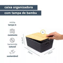 Cestos Empilháveis 4L Multiuso